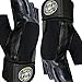 US Muscle Division Weight Lifting Gloves - Soft Leather Gym Gloves with Wrist Support + Double Stitched Fingers and Palm - Breatheable Mesh Lycra On Back + Easy Open Finger Tab Size Adjuster