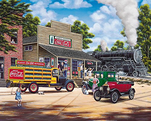 Coca-cola all aboard 1000 piece jigsaw puzzle