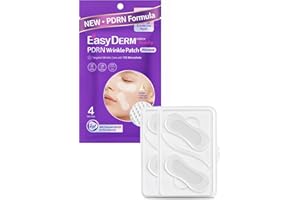 DWEASYDERM Easyderm PDRN Patch - Under Eye & Smile Line Care, 4 Patches, K-Beauty Korean Skincare with Collagen & EGF, Smile lines treatment, PDRN Eye mask, Special care, Stocking Stuffer Holiday Gift