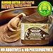 Almond Butter 100% Organic. Keto - 7 grams of Protein. Low Sugar. Enhanced with Chia, Flax and Hemp. Flavored with Cinnamon Vanilla. Very Spreadable and So Creamy. Fresh Made Small Batches 425g/15oz.