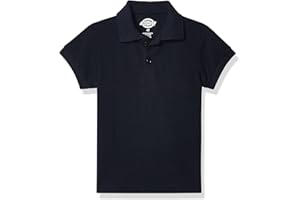 Dickies Boys' Short Sleeve Pique Polo