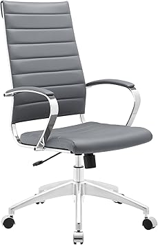 Modway Jive Ribbed High Back Tall Executive Swivel Office Chair - Best Office Chairs Under $400