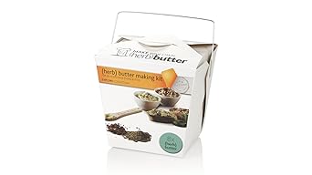Kräuterbutter Selber machen Set | Kräuter Butter | Butterset Geschenk zum selbst herstellen. Butterherstellung für zuhause ku