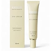 KAWAR Dead Sea Eye Cream with Retinol, Collagen, Argan Oil & Caffeine, Targets Dark Circles, Puffiness & Fine Lines, Enriched with Dead Sea Minerals, Vegan Eye Cream for Women & Men, 1 oz