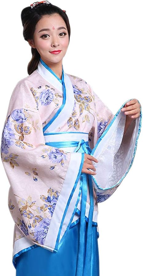 Amazon Zevonda 漢服 女性用 レディーズ 女子 コスプレ 花柄 チャイナ服 宮廷風 古風 舞台服装 ステージ衣装 宴会 文化祭 学園祭 イベント ロングワンピース Style 2 Xl コスプレ 仮装 通販
