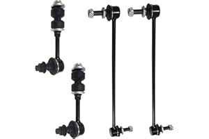 KDSA 4PC Front and Rear Sway Bar End Link FITS for 2006-2017 Toyota RAV4, K750043 K750257 Suspension Stabilizer Bar Link Rear and Front Set