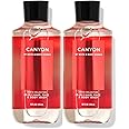 Bath & Body Works and Body Works For Men Canyon 3-in-1 Hair, Face & Body Wash - Value Pack lot of 2 - Full Size (Canyon) 10 Fl Oz (Pack of 2) 20.0 fluid_ounces