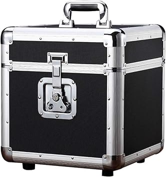 CHENTAOCS - Caja de Almacenamiento para Discos de Vinilo (30,5 cm): Amazon.es: Electrónica