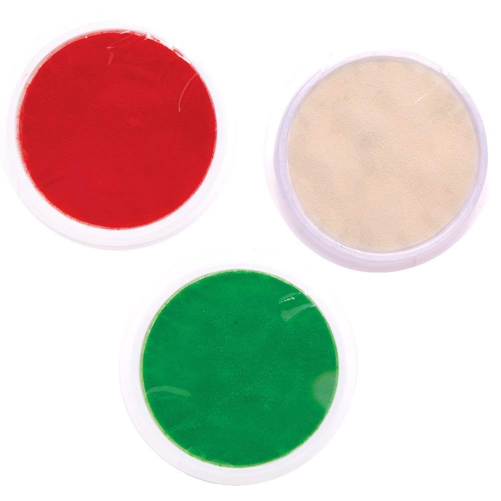 Baker Ross Large Paint Pads Finger-Paint Ink Pad (Pack of 3)