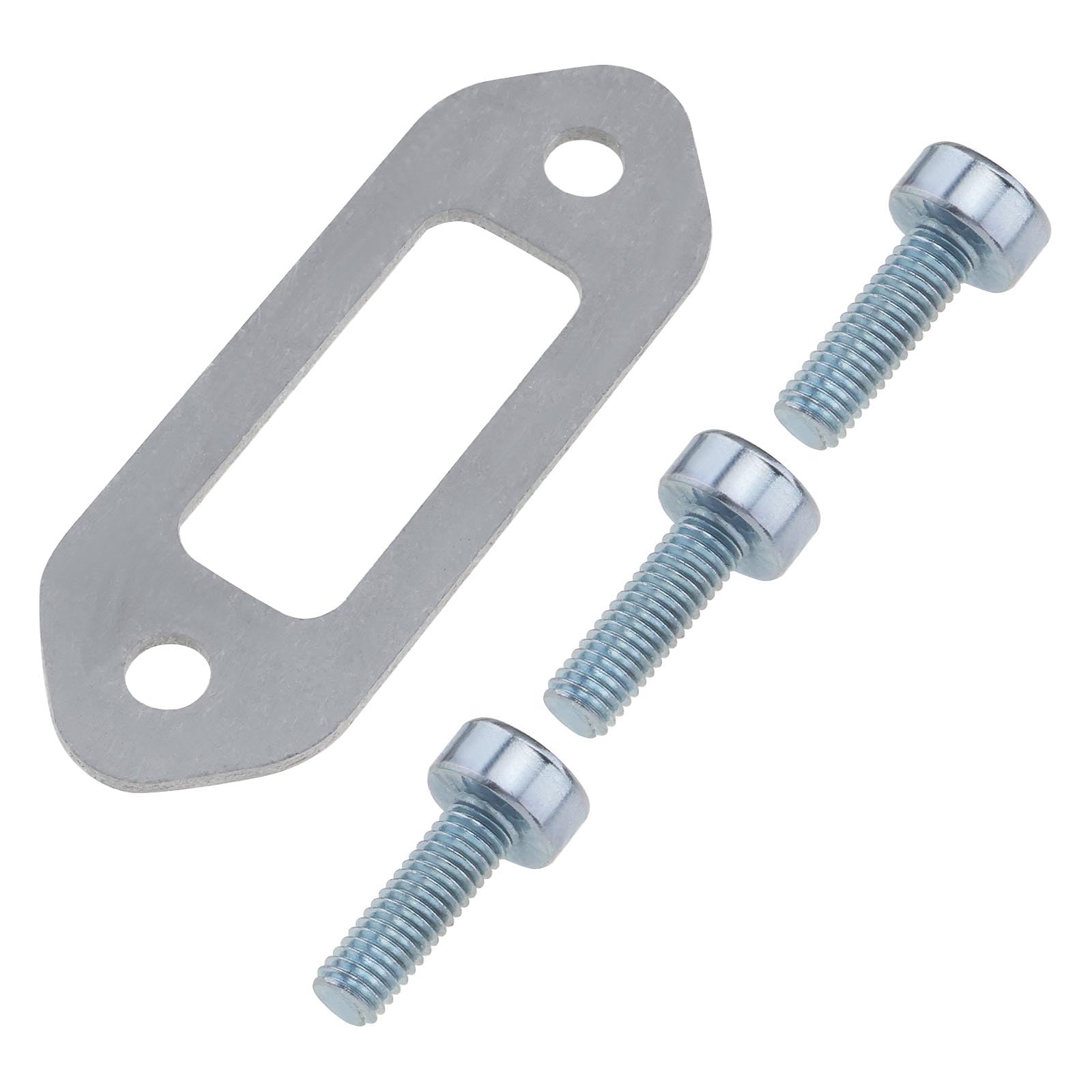 The Lord of the Tools 1 Set of Lawn Mower Silencer Kit Compatible with Stihl TS410 TS420 63x22mm Screw Length 19.8mm 1 Vent Gasket and 3 Screws Muffler Gasket Kit