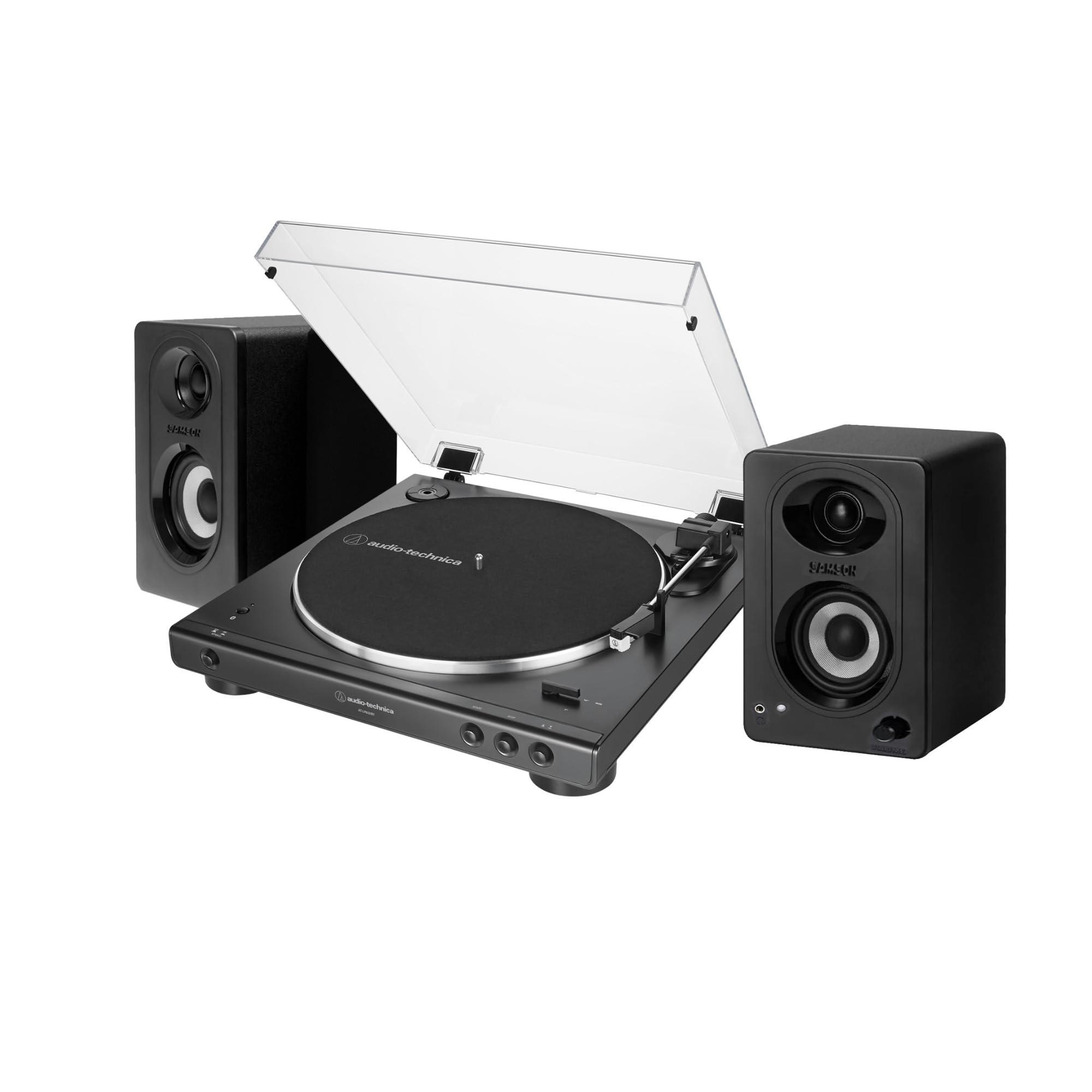 Mua ATLP60XBT Bluetooth Stereo Turntable (Black) Bundle with 3
