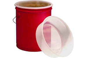 CDF 5HD-400 | 5 Gallon EZ-Strainer insert | Particle Free Liquids | 400 Micron for Filtering Paint | White Mesh