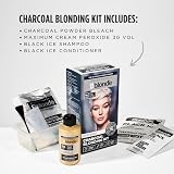 Jerome Russell Bblonde Charcoal Blonding Kit with Black Ice Shampoo & view 5