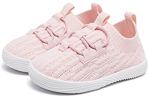 MORENDL Toddler Slip On Sneakers Baby Walking Shoes Non-Slip Breathable Boys & Girls Tennis Shoes Infant Running Shoes