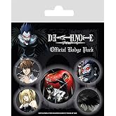 Death Note Badge Pack, 10 x 12.5cm, Multi-colour