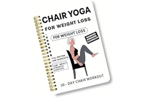 30 Day Chair Yoga Exercise Guide Suitable for Seniors Easy Homes Workout Plan with Illustrated Poses for Elderly Fitness Seni
