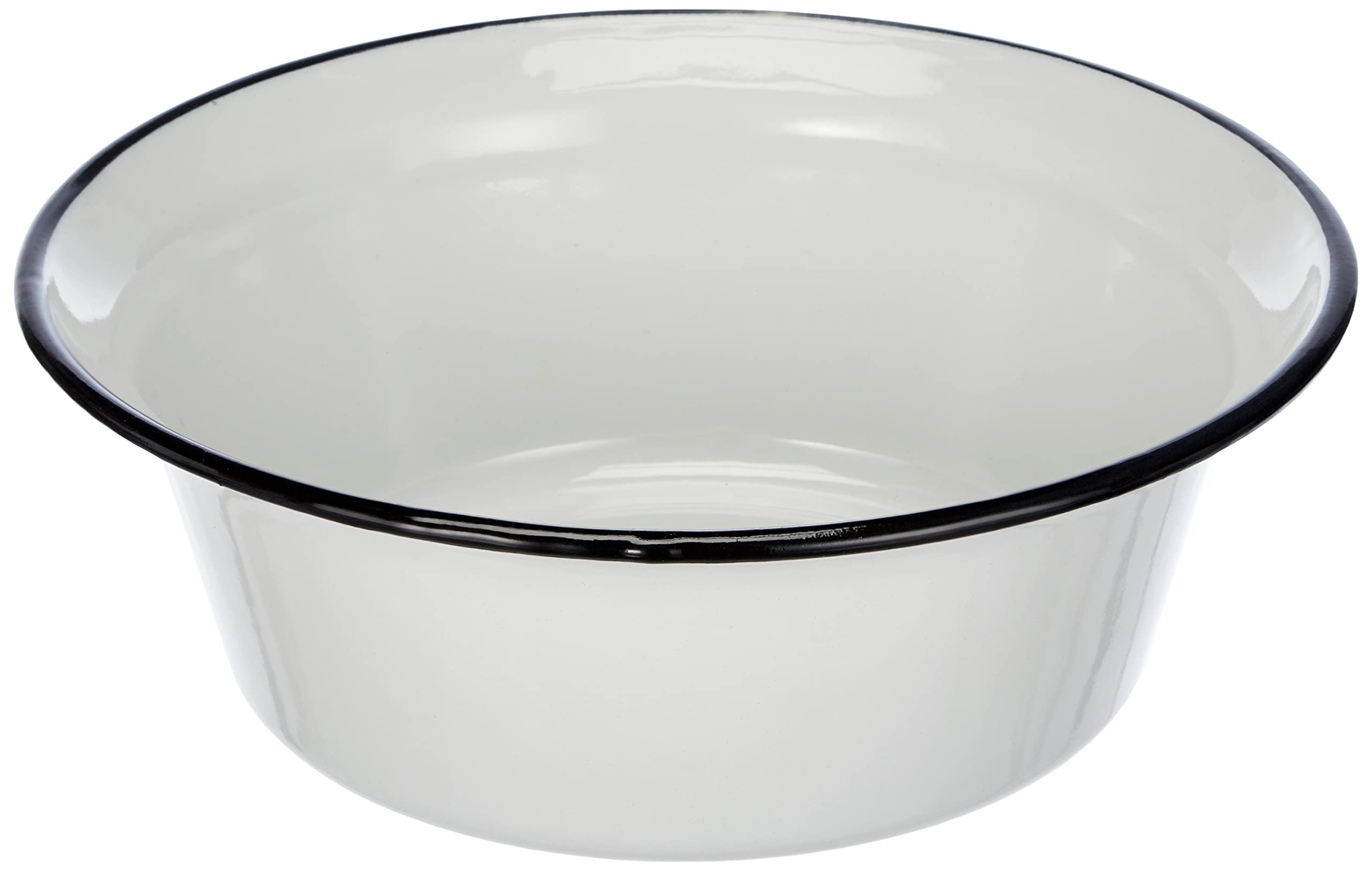 Karl Kruger Household Enamel Bowl, White, 28 cm — image 1
