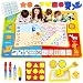 Doodle Mat - Funplus Large Size 47" X 35" of Water Drawing Mat for Kids with 4 Magic Water Pens and 17 Molds, No Mess Kids Educational Toy Gift Magic Painting Doodle Mat with Neon Colors for Toddler