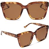 DIFF Meredith | Designer Oversized Square Sunglasses for Women | UV400 Protection