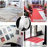 MILEQEE Double Sided Tape 15mm x 20m Mounting Tape White High Strength Fabric view 7
