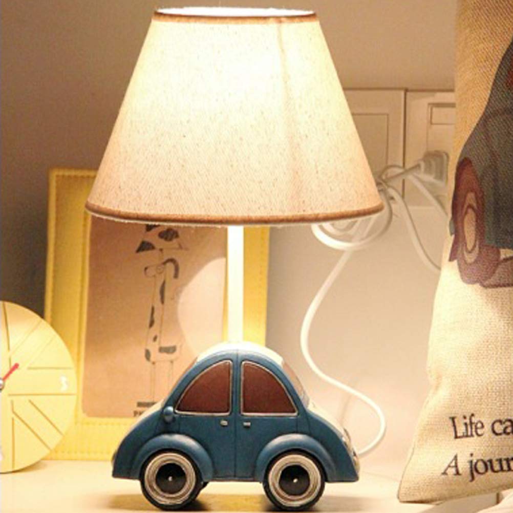 Chagana Tischlampe Kinderzimmer Dimmbar Nachtlicht Dekoration Auto Nachttischlampe Studenten Geschenk Jungen Schlafzimmer Warm