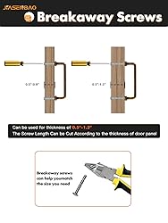 JIASENBAO 2 Pack Antique Brass Cabinet Bar Pulls