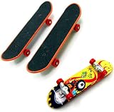 TOPWAYS Finger Mini Skateboard 6 Pack Fingerboard Toy 9.5x2.5cm view 3