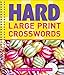 Hard Large Print Crosswords by Peter Gordon