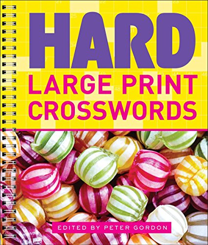 Hard Large Print Crosswords by 