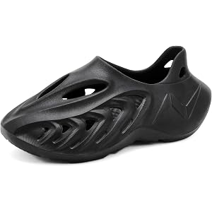 Vxtyioep Cloud Slides for Men and Women, Foam Runners Style Slides Slippers, Non-Slip EVA Recovery Soft Lightweight Shower Sh