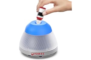 FOUR E'S SCIENTIFIC 5000 RPM Vortex Mixer Paint Shaker, Fast Mixing Touch Mode for Miniature Paint, Lash Extensions Adhesive, Nail Polish