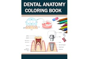 Dental Anatomy Coloring Book: Study tooth structure and oral anatomy through detailed coloring pages created for dental nursi