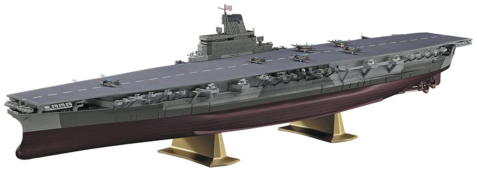 Hasegawa HAZ03 1:450 Scale IJN Aircraft Carrier Shinano Model Kit- Buy ...