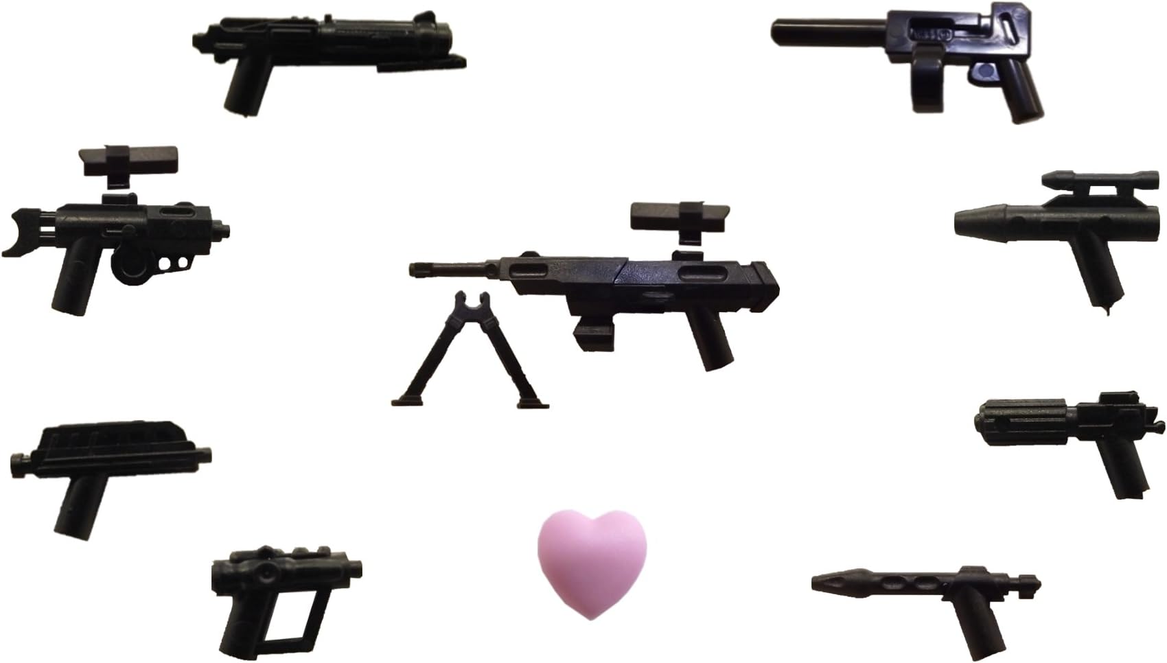 Little Arms Weapon Set 9 Pieces For Minifigures