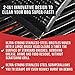Kandu Kitchen Grill Brush and Scraper - Long 14 Inch Handle, Sharp Stainless Steel Scraper Blade, Strong BBQ Wire Bristles - Makes A Great Gift for All Grill Types