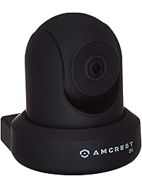 Amcrest UltraHD 2K WiFi Camera 3MP (2304TVL) Dualband 5ghz/2.4ghz Indoor Pan/Tilt Surveillance Wireless IP Camera, Home Video Security System with IR Night Vision, Two-Way Talk IP3M-941B (Black)