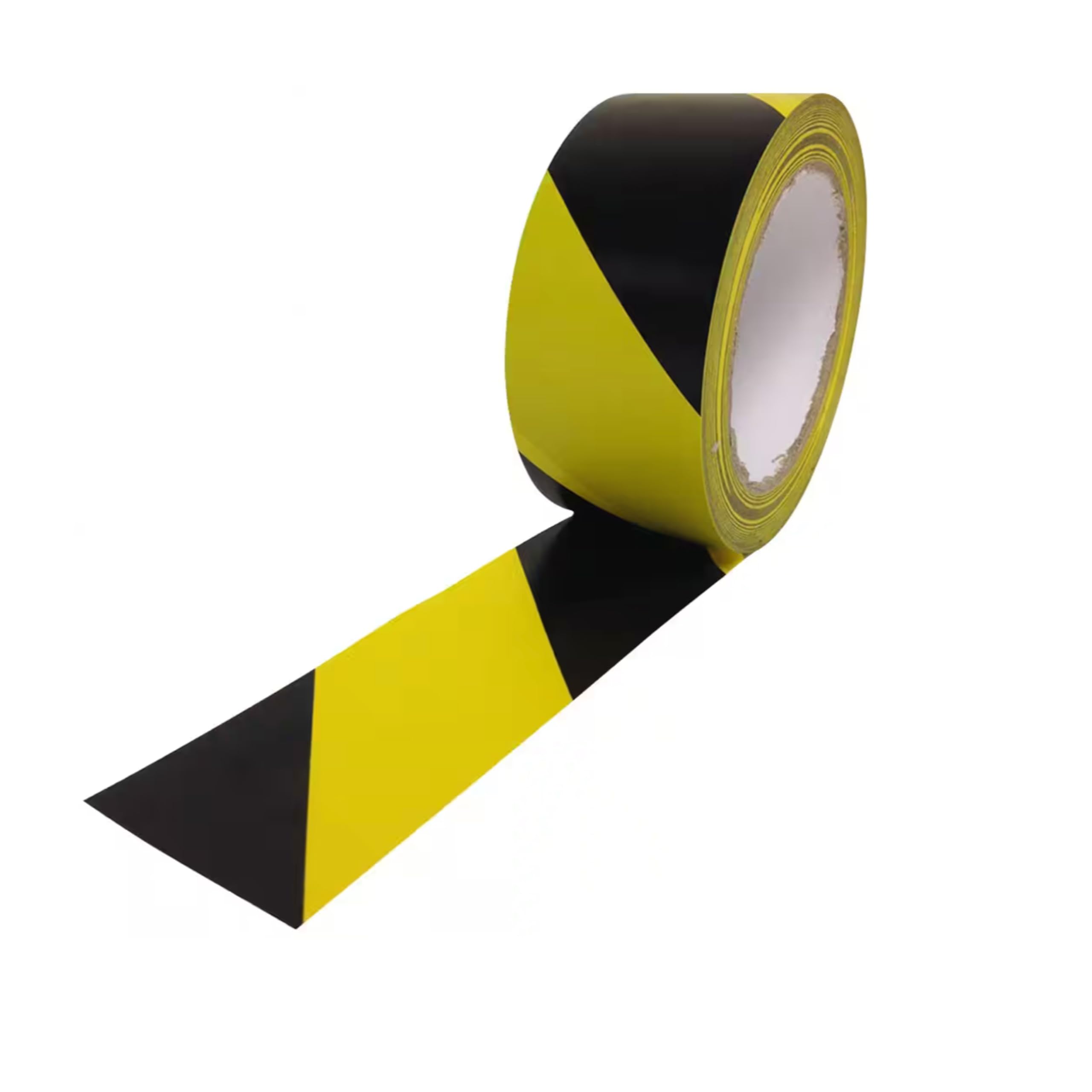5 Star Black/Yellow Hazard Tape, Soft PVC, Internal Use | Width 50mm, Length 33m