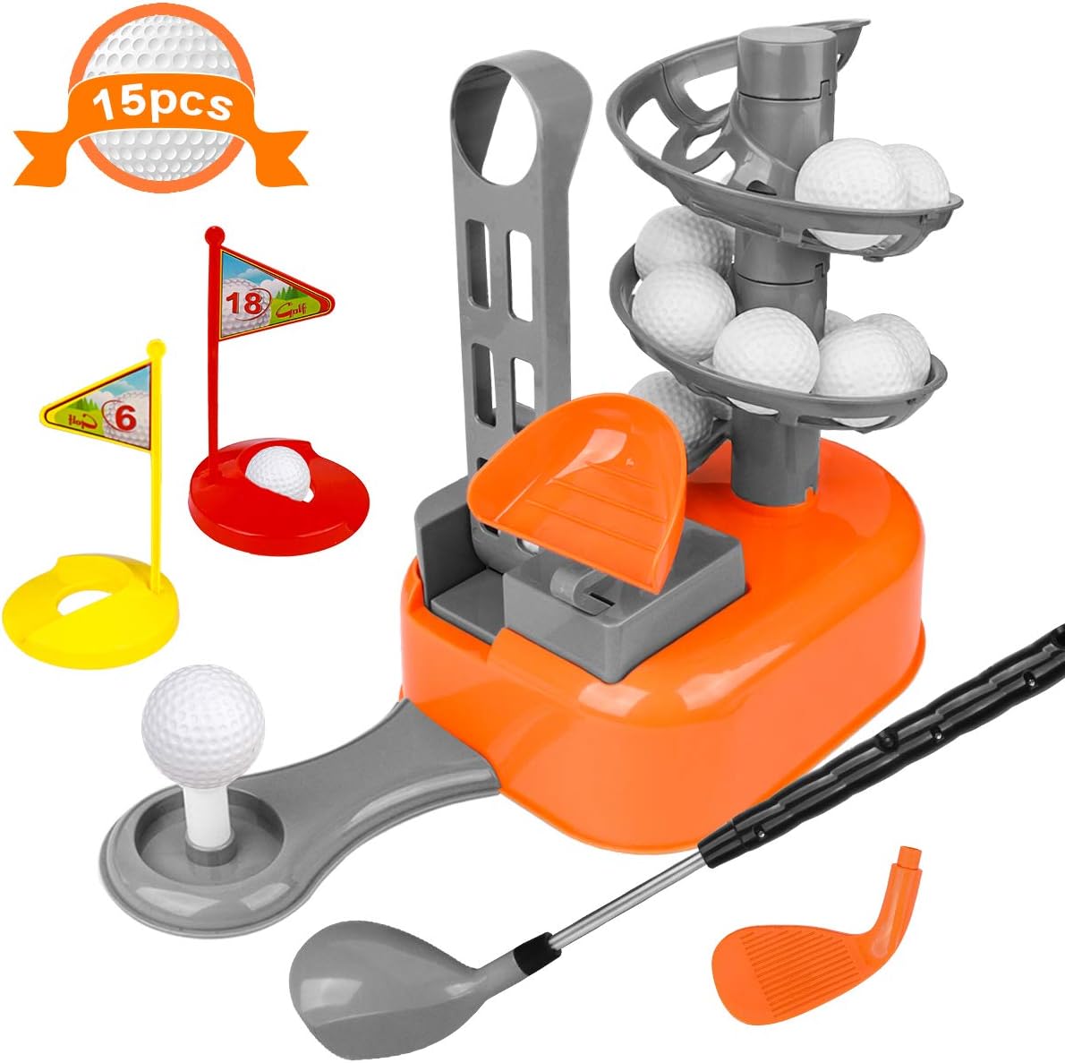 LOYO Kids Golf Clubs Set Outdoor Lawn
