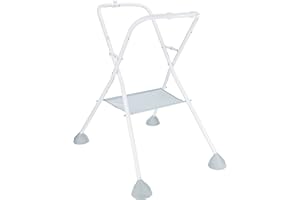 BEABA BÉABA, Baby Bath and Changing Table Stand, Camele'O Compatible, Foldable, Can be dismantled - Light Mist