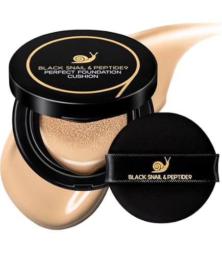Amazon.com : Farmstay Black Snail & Peptide 9 Perfect Cushion