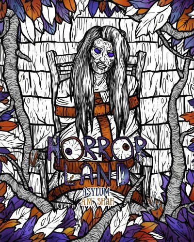 Best Adult Coloring Book Horror Land: Asylum (Book 6) (Volume 6) D.O.C