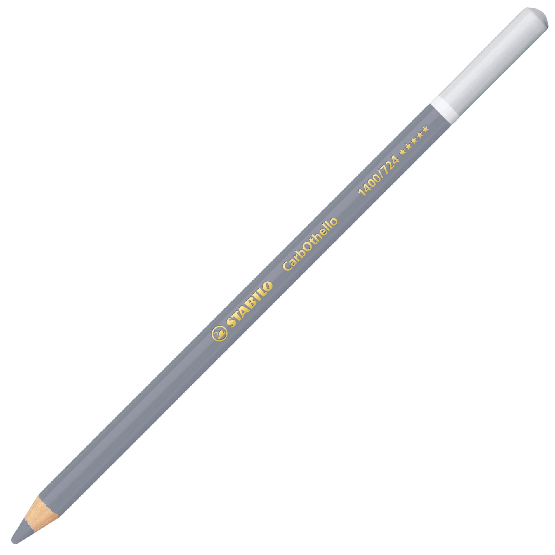 Chalk-Pastel Pencil - STABILO CarbOthello - Pack of 1 - Cold Grey 3