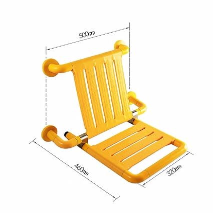 Amazon Com Ssby Nylon Folding Up And Down Shower Wall Stool