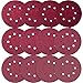 Newbested 120 PCS 5 Inch 8-Hole Hook Sanding Discs Sandpaper Assorted 40/60/80/100/120/150/180/240/320/400/600/800/1000 Grits Orbital Sander Round Sandpaper