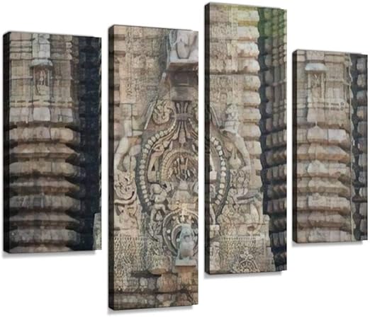 Haiilone Lienzo De Pared De Entrada Diseno De Templo Nubes Suaves