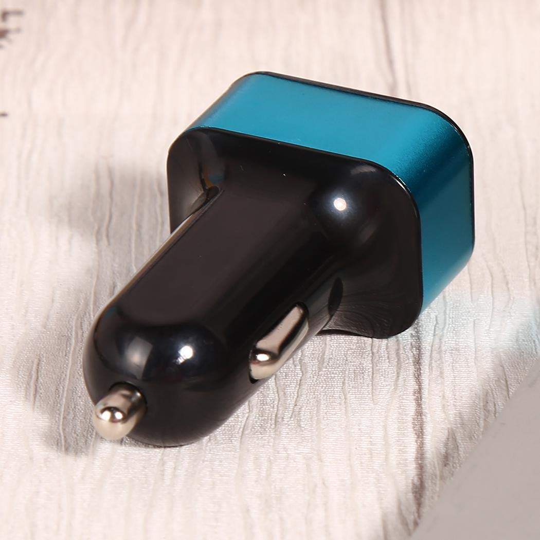 Pinsparkle 2pcs 60% Code Car Charger Mobile Phone 3 Ports USB Fast Charging Adapter for Smart Phones Car Chargers