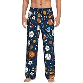 Yomko Smiley Face Men'S Pajama Pants Soft Sleep Lounge Pants Pjs Bottoms With Pockets