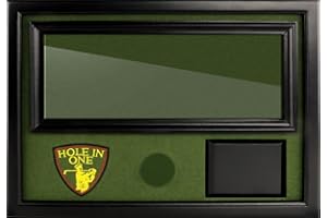 ProActive Sports Hole in One Ball and Scorecard Display (15.5” x 11”) - Black