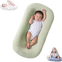 Amazon.com: Baby Lounger Pillow for Newborn Babies 0-18 Months  