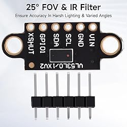 5 Pcs VL53L0X Lidar Sensor 2m Range High Precision